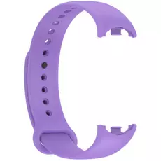 Ремешок силиконовый для Xiaomi Band 8/9 сиреневый с кнопкой - GOODMi