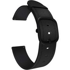 Ремешок кожаный 20mm Lyambda MINKAR Black (DSP0320) - GOODMi