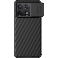 Чехол-накладка Nillkin силиконовая CamShieldPro для POCO X6 Pro черный, Основной цвет: Черный - GOODMi