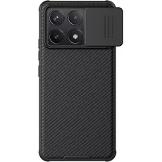 Чехол-накладка Nillkin силиконовая CamShieldPro для POCO X6 Pro черный, Основной цвет: Черный - GOODMi