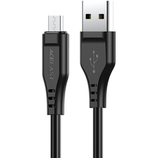 Кабель Acefast C3-09 MicroUSB 1.2м Black, Цвет: Черный - GOODMi