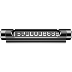 Временная карта парковки Baseus Temporary Parking Number Card black - GOODMi