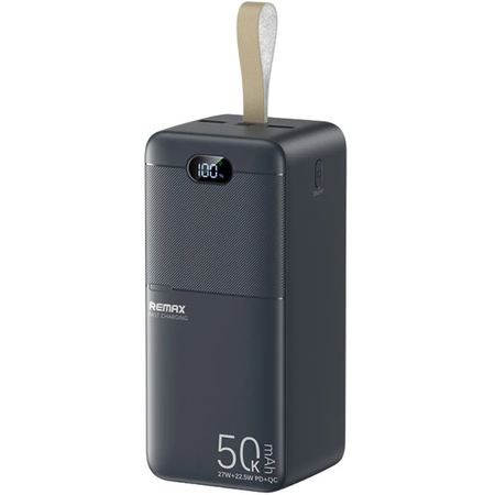 Внешний аккумулятор Remax RPP-117 50000mAh 27W+22.5W PD+QC Black - GOODMi