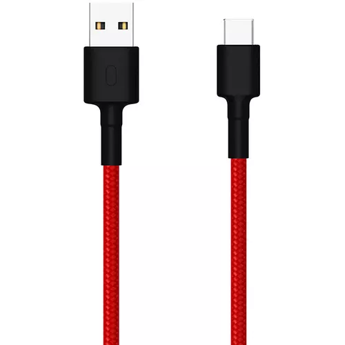 Кабель Xiaomi Usb - Type-C 3A Nylon (1м) (SJX10ZM) Красный, Цвет: Красный - GOODMi