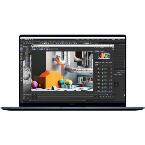 Ноутбук RedmiBook Pro 14" 2024 (Ultra7 155H/32Gb/1024Gb/Intel ARC Graphics) Blue (JYU4598CN) - GOODMi