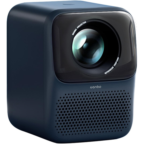 Проектор Wanbo Projector T2 MAX NEW Blue (AI Auto-Focus/450 ANSI/High-Res/Low Noise) - GOODMi