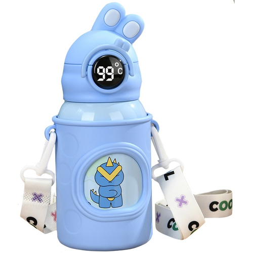 Детский термос с цифровым дисплеем Sanvcat SWM-B500 Blue, Цвет: Синий - GOODMi