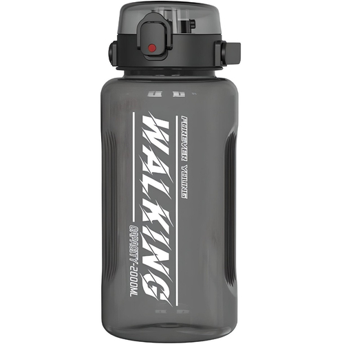 Бутылка для воды Quange Tritan SL101-2000 2000ml (SJ011401) Black, Цвет: Черный - GOODMi