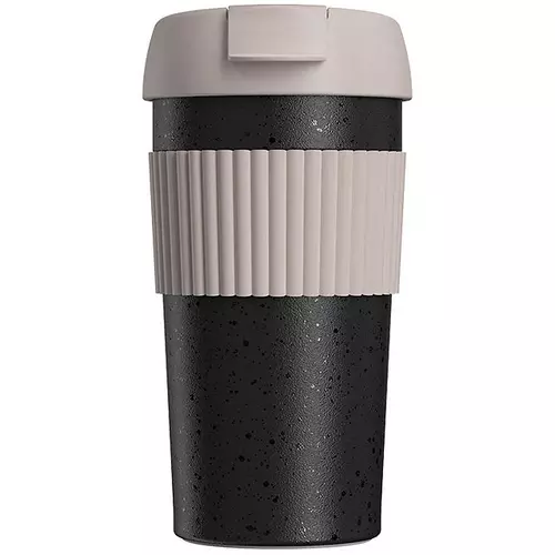 Термокружка KKF Rainbow Vacuum bottle 490ml (S-U45C) Grey/Black, Цвет: Серый - GOODMi