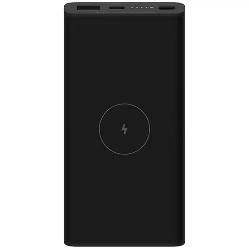 Внешний аккумулятор Power Bank Xiaomi Wireless 10000 mAh (WPB15PDZM) Black, Цвет: Черный - GOODMi