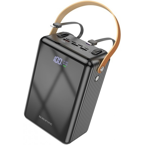 Внешний аккумулятор Borofone BJ32 80000 mAh (22.5W/PD20W/QC 3.0/Lamp) Black - GOODMi