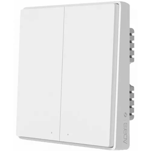 Умный выключатель Aqara Wall Switch Two Button D1 (QBKG22LM) - GOODMi