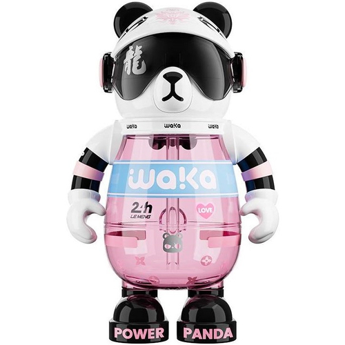 Бутылка для воды WakaWaka Power Panda (780ml) Pink, Цвет: Розовый - GOODMi