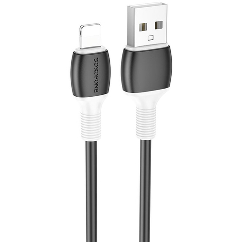 Кабель Borofone BX84 Lightning 1.2m черный - GOODMi