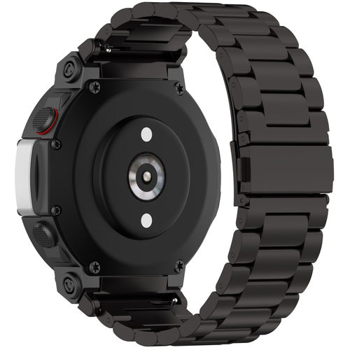 Ремешок стальной 22mm для Amazfit T-Rex3 темно-серый - GOODMi