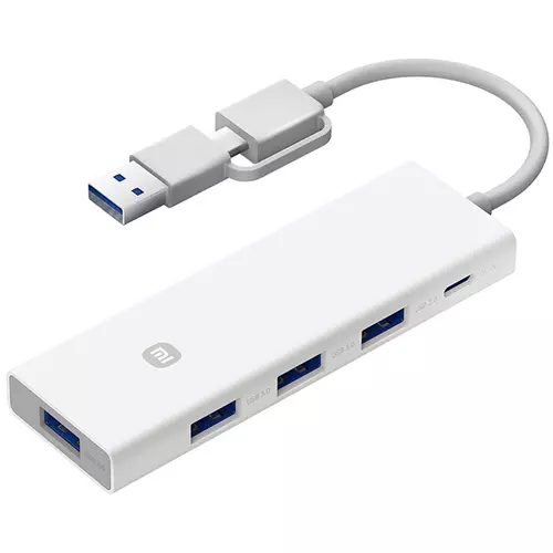 USB-хаб Xiaomi Multifunctional HUB 4-in-1 Dual Head Splitter (XMSTFXQ01YM) - GOODMi