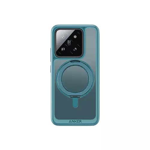 Чехол накладка Anker Armor для Xiaomi 14 Blue с магнитным кольцом - GOODMi