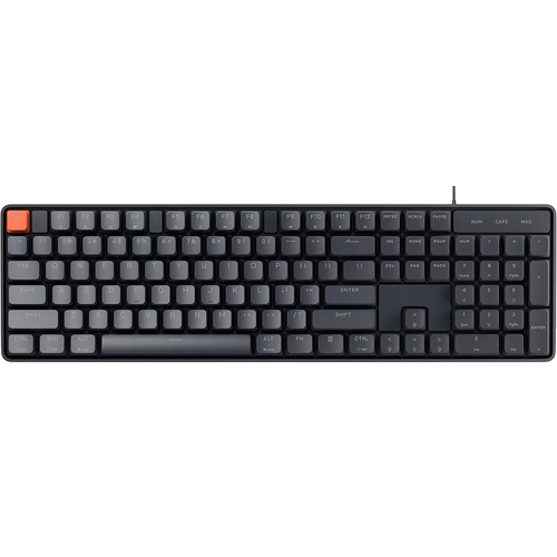 Клавиатура проводная механическая Xiaomi Wired Mechanical Keyboard (JXJP01MW) (Blue Switch) Black - GOODMi