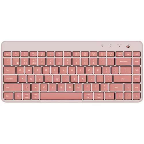 Клавиатура беспроводная Xiaomi Mi Dual Mode Wireless Keyboard (XMBXJP01YM) Pink, Цвет: Розовый - GOODMi