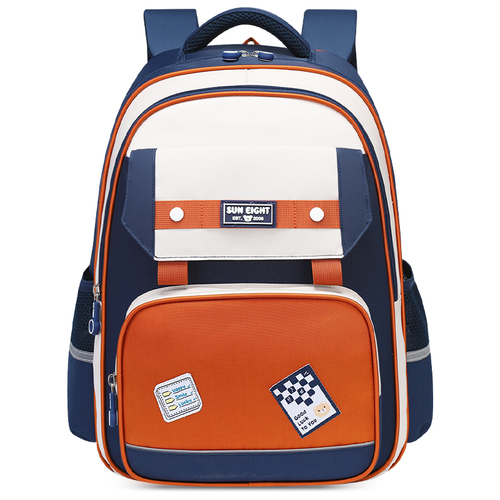 Рюкзак Sunshine 22195 Blue-Orange, Цвет: Оранжевый - GOODMi