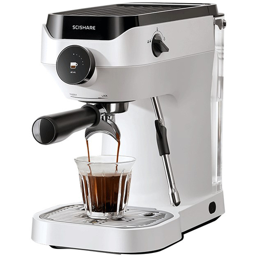 Кофемашина рожковая Scishare S1181 Black - GOODMi