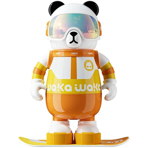 Термос WakaWaka Power Panda Snowboard SUS316 Yellow - GOODMi
