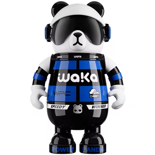 Термос WakaWaka Power Panda SUS316 (530ml) Blue, Цвет: Синий - GOODMi