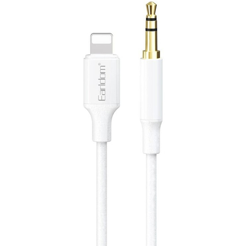Адаптер Earldom AUX62 Lightning/Jack 3.5mm 1m White - GOODMi