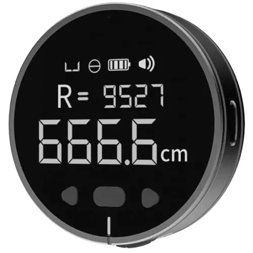 Умная рулетка Duka Small Q Ruler Black - GOODMi