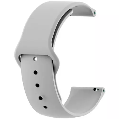 Ремешок силиконовый 22mm серый - GOODMi