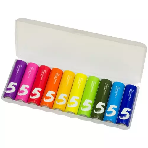 Батарейки алкалиновые ZMI Rainbow AA (уп.10 шт.) - GOODMi
