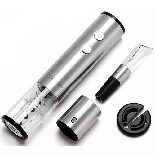 Подарочный набор аксессуаров для вина Circle Joy Wine Accessories Gift Set 4 in 1 (CJ-TZ02) - GOODMi
