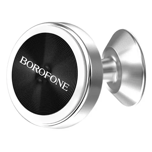 Автомобильный магнитный держатель Borofone BH5 Platinum серый, Цвет: Серебристый - GOODMi