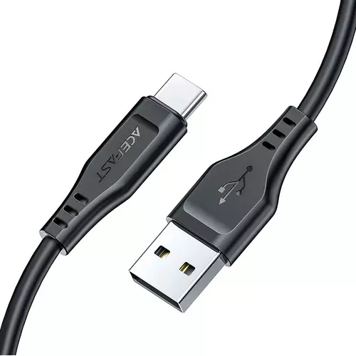 Кабель Acefast C3-04 Type-C 1.2m Black, Цвет: Черный - GOODMi