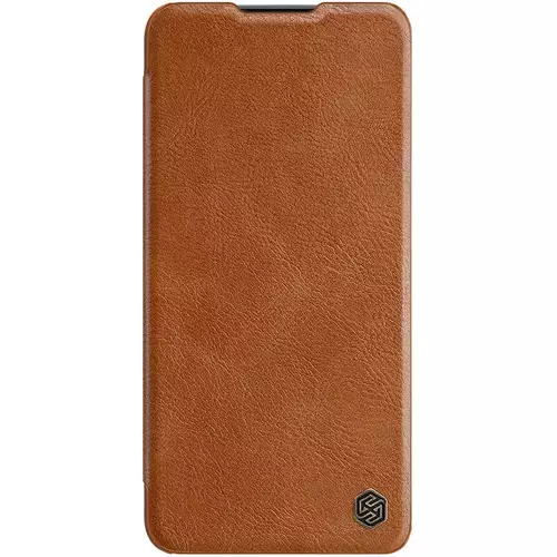 Чехол-книжка Nillkin Qin Pro leather для POCO X4 Pro коричневый, Основной цвет: Коричневый - GOODMi