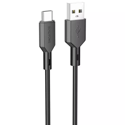 Кабель Borofone BX70 USB A/Type-C (1м) Черный, Цвет: Черный - GOODMi