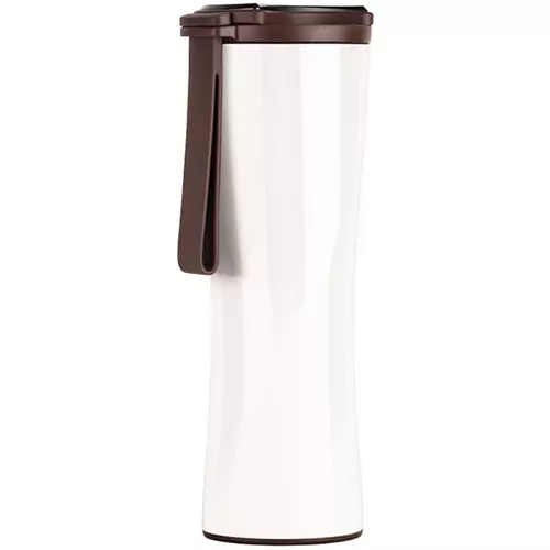 Термос Kiss Kiss Fish MOKA без экрана (0,43 л) (SP-U45CW) White - GOODMi