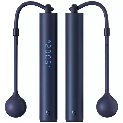 Скакалка с дисплеем Mijia Smart Skipping Rope Dark Blue (XMSR-P803), Цвет: Синий - GOODMi