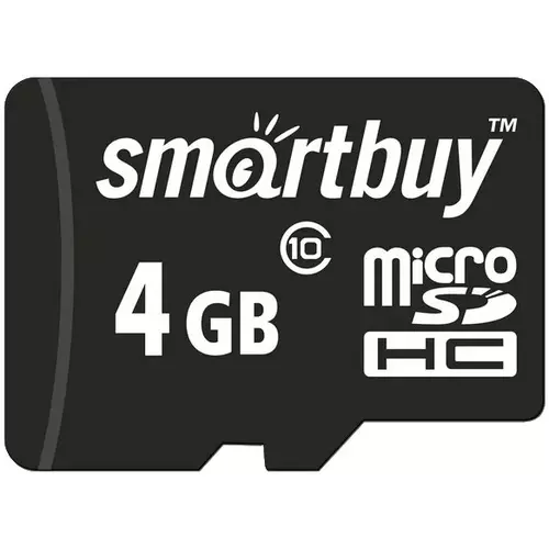 Карта памяти SmartBuy microSD 4GB - GOODMi