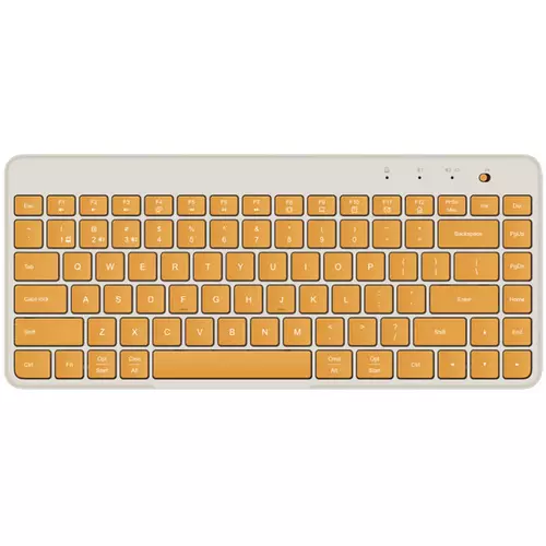 Клавиатура беспроводная Xiaomi Mi Dual Mode Wireless Keyboard (XMBXJP01YM) Yellow, Цвет: Желтый - GOODMi