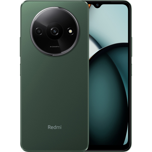 Смартфон Redmi A3 4/128Gb Зеленый, Оперативная память: 4 Гб, Цвет: Green / Зеленый, Встроенная память: 128 Гб - GOODMi