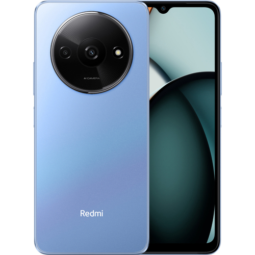 Смартфон Redmi A3 4/128Gb Голубой, Оперативная память: 4 Гб, Цвет: Blue / Голубой, Встроенная память: 128 Гб - GOODMi