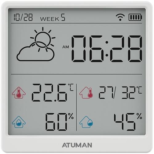 Датчик температуры и влажности Atuman Duka TH3 - GOODMi