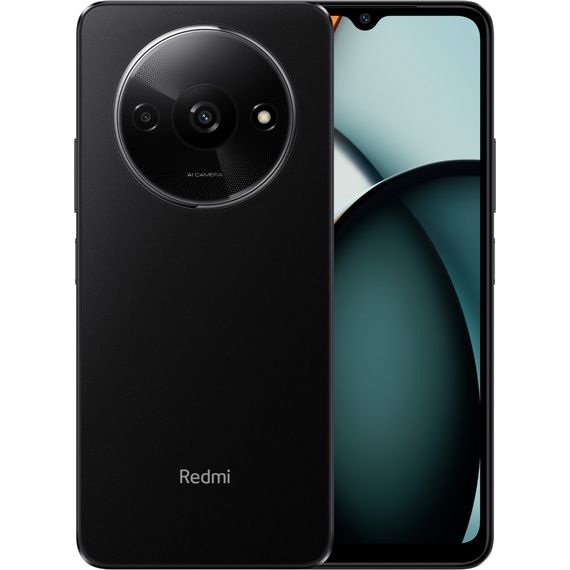 Смартфон Redmi A3 4/128Gb Черный, Оперативная память: 4 Гб, Цвет: Black / Черный, Встроенная память: 128 Гб - GOODMi