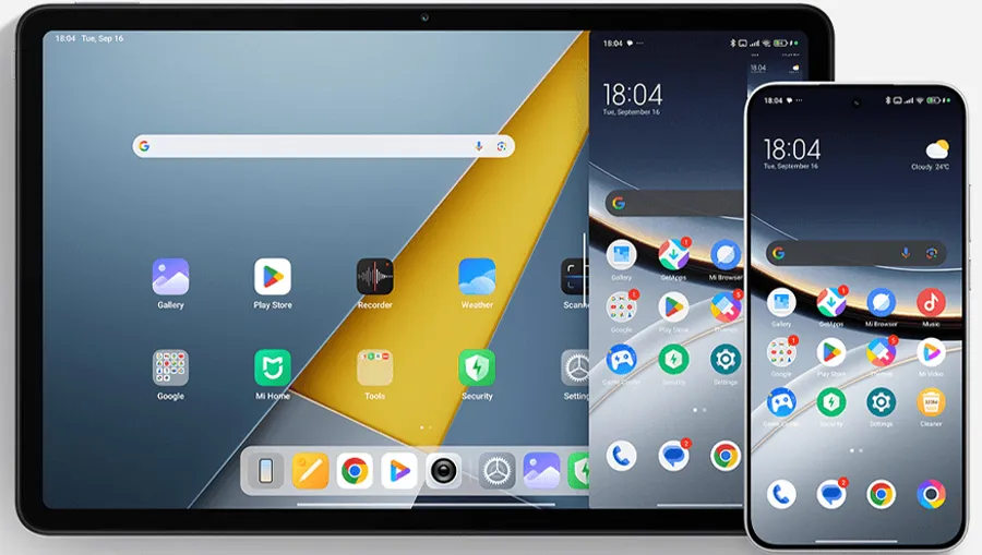 POCO Pad M1 HyperOS экосистема Xiaomi — синхронизация устройств