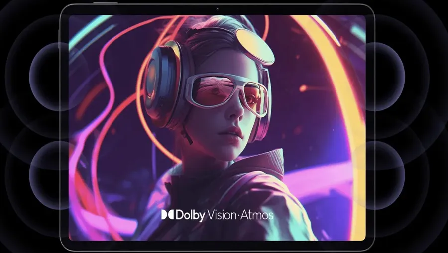 Xiaomi Pad 7 Pro четыре динамика Dolby Atmos 200% громкость