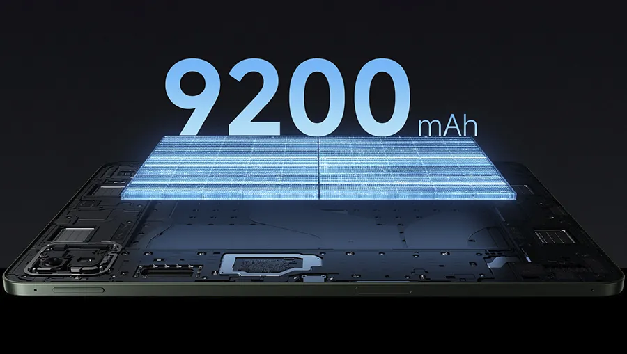 Xiaomi Pad 8 аккумулятор 9200 мАч HyperCharge 45 Вт автономность