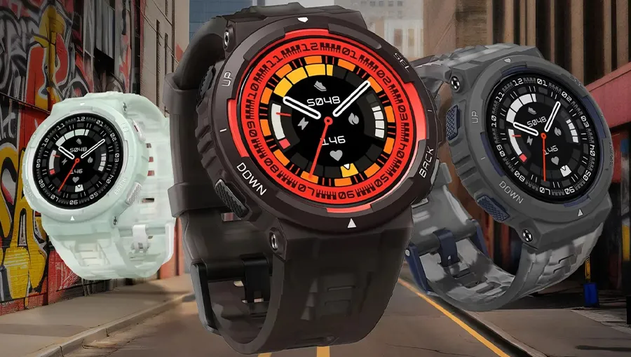 Купить Amazfit Active Edge — смарт-часы GPS 130 режимов 10ATM