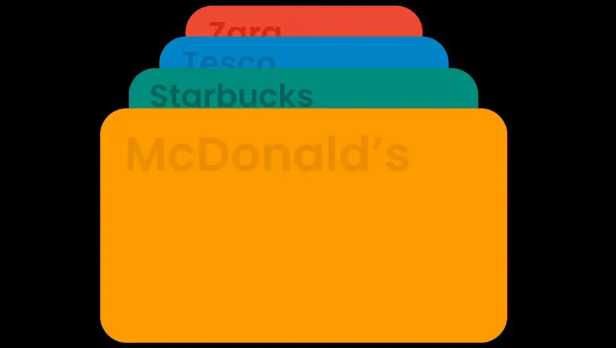 Amazfit Active Edge карты лояльности магазины Zepp кошелёк