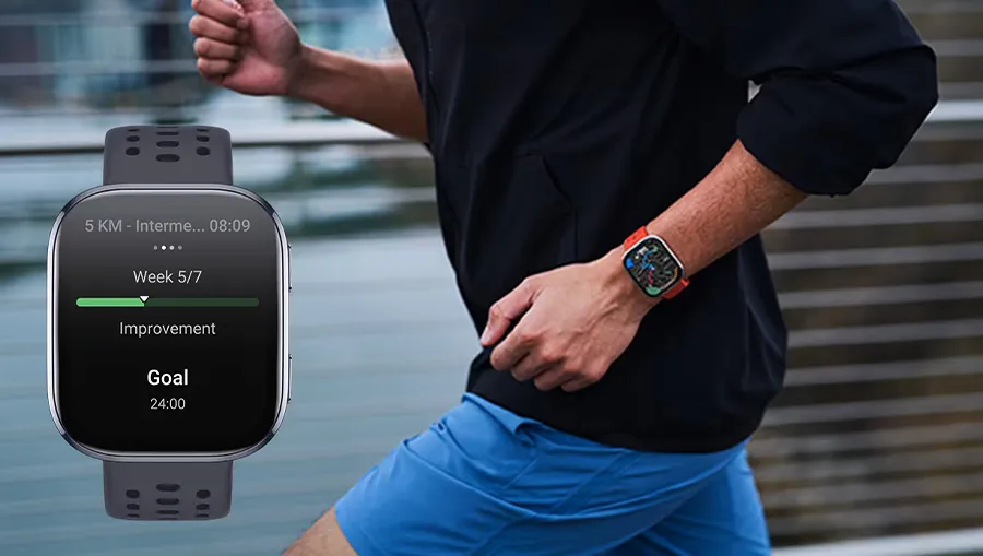 Amazfit Bip 6 Zepp Coach ИИ план тренировок марафон бег